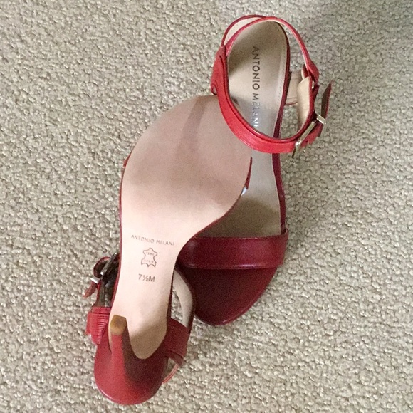 “Price Drop” Antonio Melani, sandal heels, Sz 7.5 - Picture 5 of 6